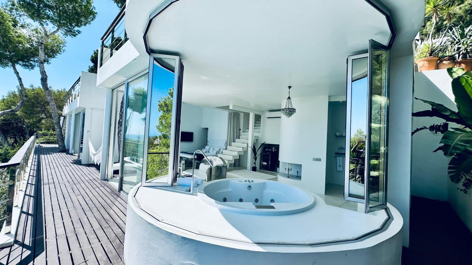 Villa Roca Ibiza - Un Paraiso Premium A Solo 10 Minutos De La Ciudad De Ibiza Y De Las Playas Cala Jondal Y Salinas Sant Jordi de ses Salines Ngoại thất bức ảnh